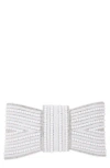 Berness Rhinestone Bow Clutch