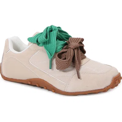 Berness Ribbon Lace Sneaker In Multi
