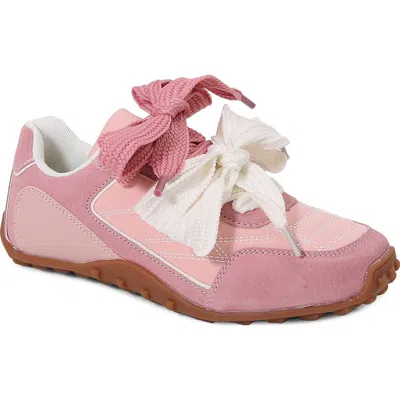 Berness Ribbon Lace Sneaker In Multi