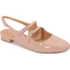 Berness Rosalie Mary Jane Pump In Beige