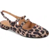 Berness Rosalie Mary Jane Pump In Leopard