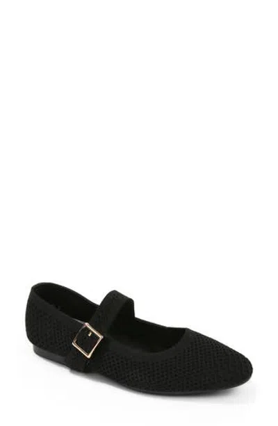 Berness Sawyer Mary Jane Flat In Black