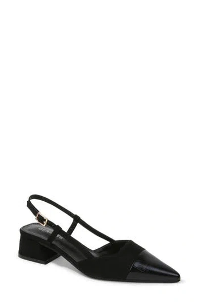Berness Slingback Block Heel Pump In Black