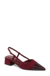 Berness Slingback Block Heel Pump In Multi