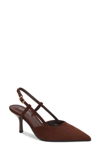 Berness Slingback Pump In Brown