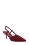 Berness Slingback Pump In Burgundy