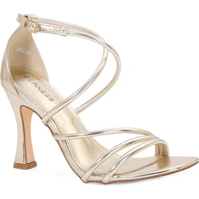 Berness Strappy Stiletto Sandal In Gold