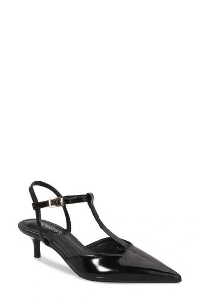 Berness T-strap Kitten Heel Pump In Black
