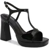 Berness T-strap Platform Sandal In Black