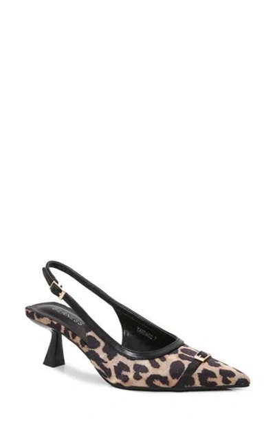 Berness Tarra Slingback Pump In Leopard