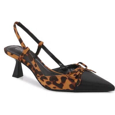 Berness Tatiana Slingback Pump In Leopard