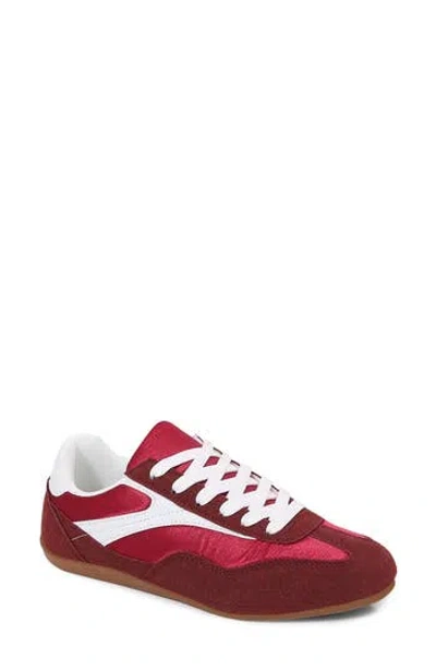 Berness T-toe Sneaker In Burgundy