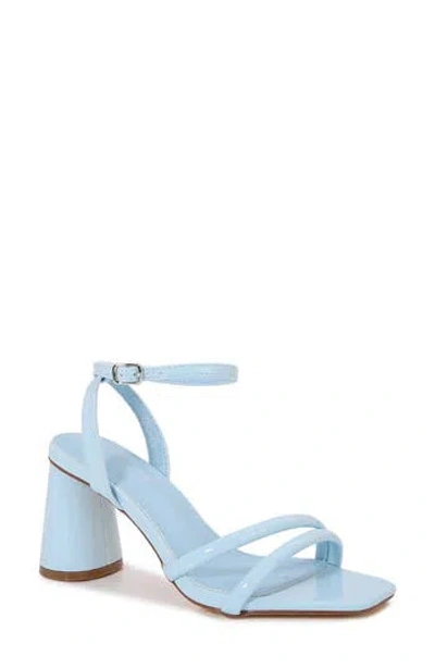 Berness Tubular Strap Sandal In Blue