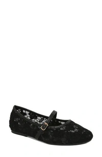 Berness Venice Mary Jane Flat In Black