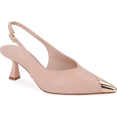 Berness Vianna Cap Toe Slingback Pump In Multi