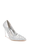 Berness Wanda Spike Pump In Silver