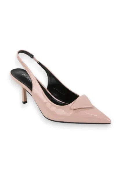 Berness Women's Pointy Slingback Heels In Beige In Multi