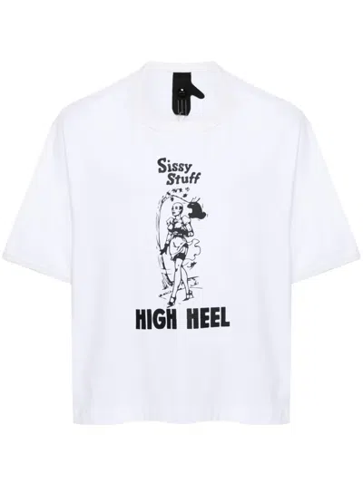 Bernhard Willhelm Illustration-print T-shirt In White