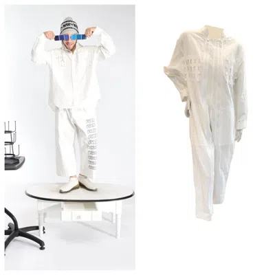 Pre-owned Bernhard Willhelm Spring/summer 2020 “lost Weekend” Oversized Jumpsuit Size S In Gray