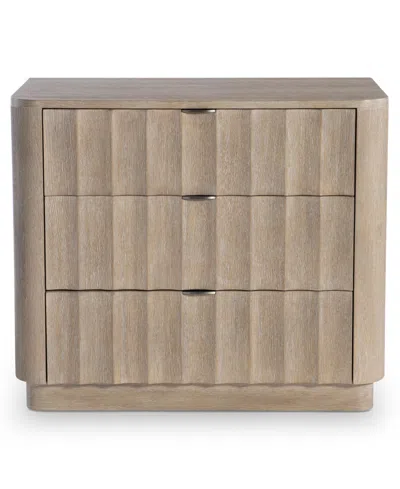 Bernhardt 28" Loggia Accent Nightstand In Neutral