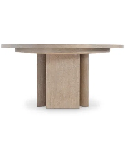 Bernhardt 30" Wood Loggia Round Dining Table In Neutral