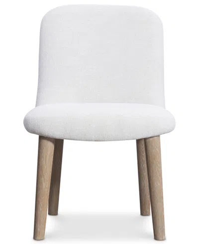 Bernhardt 34" Loggia Side Chair In White