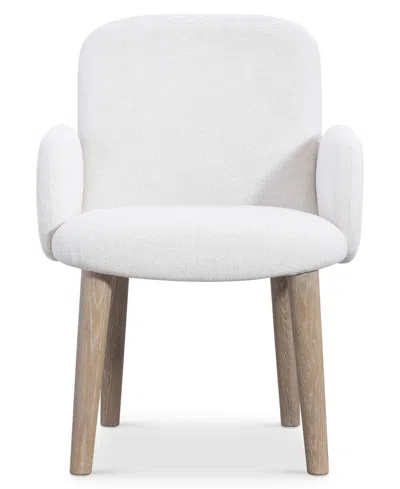 Bernhardt 36" Loggia Arm Chair In White