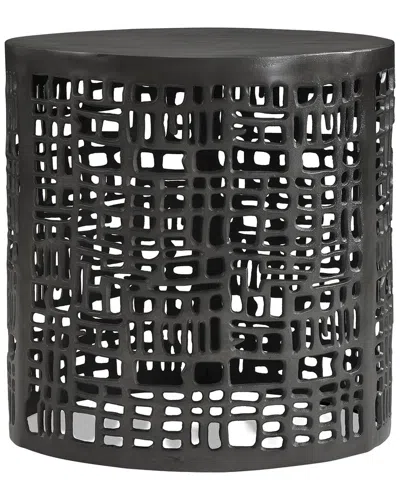Bernhardt Aaron Chairside Table In Gray