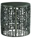 Bernhardt Aaron Chairside Table In Grey