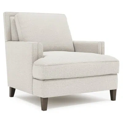 Bernhardt Addison Fabric Chair In Gray