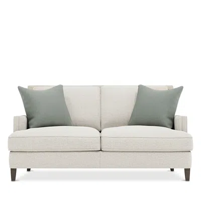 Bernhardt Addison Fabric Loveseat In White