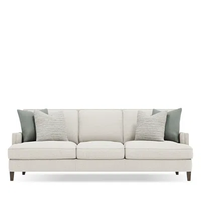 Bernhardt Addison Fabric Sofa In Gray