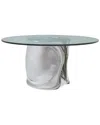 Bernhardt Agnes Dining Table In Silver