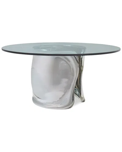 Bernhardt Agnes Dining Table In Metallic