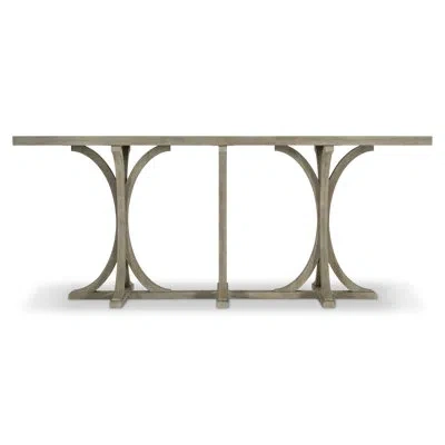 Bernhardt Albion 74" Console Table In Pewter