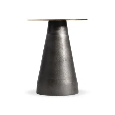 Bernhardt Alto Accent Table In Matte Black