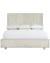 Bernhardt Alvarez King Panel Bed In Gray
