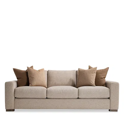 Bernhardt Amber Fabric Sofa In Neutral