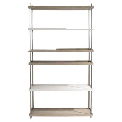 Bernhardt Anax Etagere In Sandbar,crema,graphite