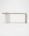 Bernhardt Antibes Console Table In Brown