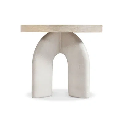 Bernhardt Antibes End Table In Brown Wood