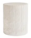 Bernhardt Antibes Round Accent Table In White