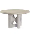 Bernhardt Antibes Round Dining Table In Neutral