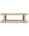 Bernhardt Antibes Rustic Oak Cocktail Table In Brown