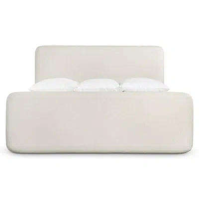 Bernhardt Antibes Upholstered Panel Bed In Porcini,beige