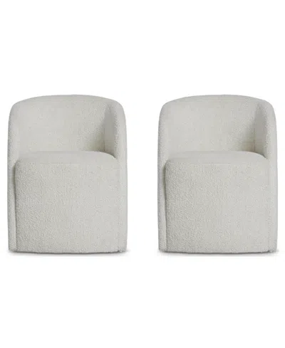 Bernhardt Arcadia 2-piece Fully Upholstered Armchair Set In Clay