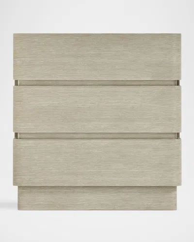 Bernhardt Arcadia 3-drawer Nightstand In Beige