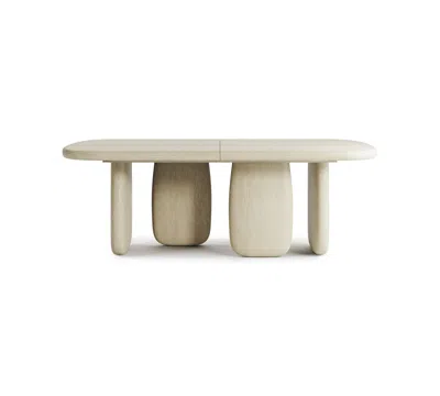 Bernhardt Arcadia 30" Wood Faux Stone Top Dining Table In Brown