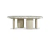Bernhardt Arcadia 30" Wood Oval Dining Table In Multi