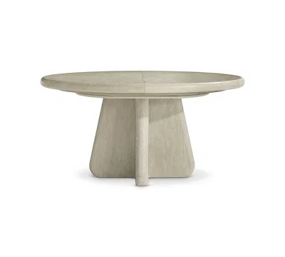 Bernhardt Arcadia 30" Wood Round Dining Table In Clay